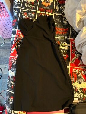 SHEIN Black Mini Dress